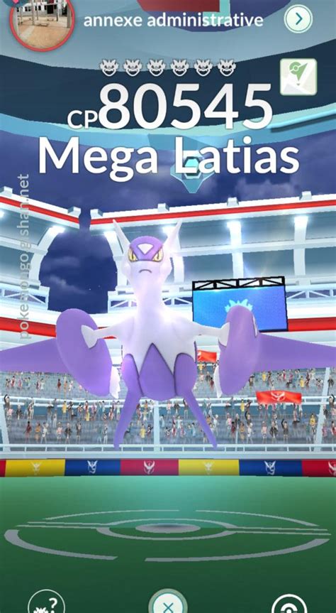 mega latias raids